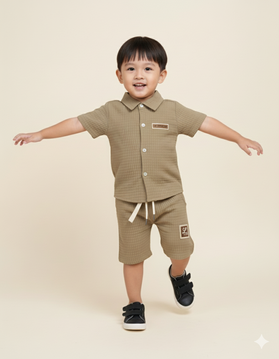 LittleCo Signature Shirt Set