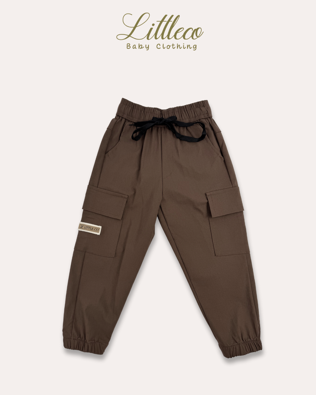 LittleCo Signature Jogger Cargo Pants