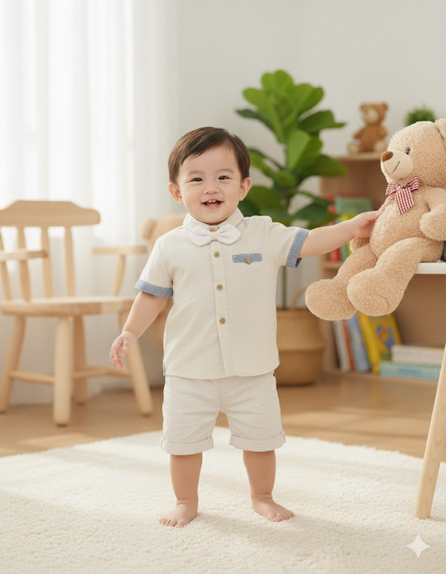 LittleCo Boys Dress Shirt