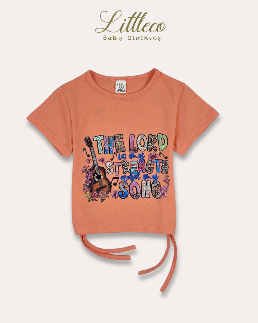 LittleCo Girls’ Tie-Hem Graphic Tee Collection