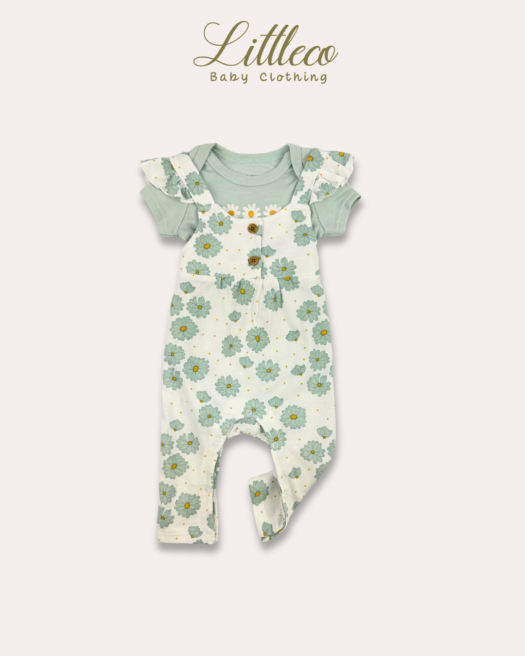 LittleCo 3-Piece Overall Set