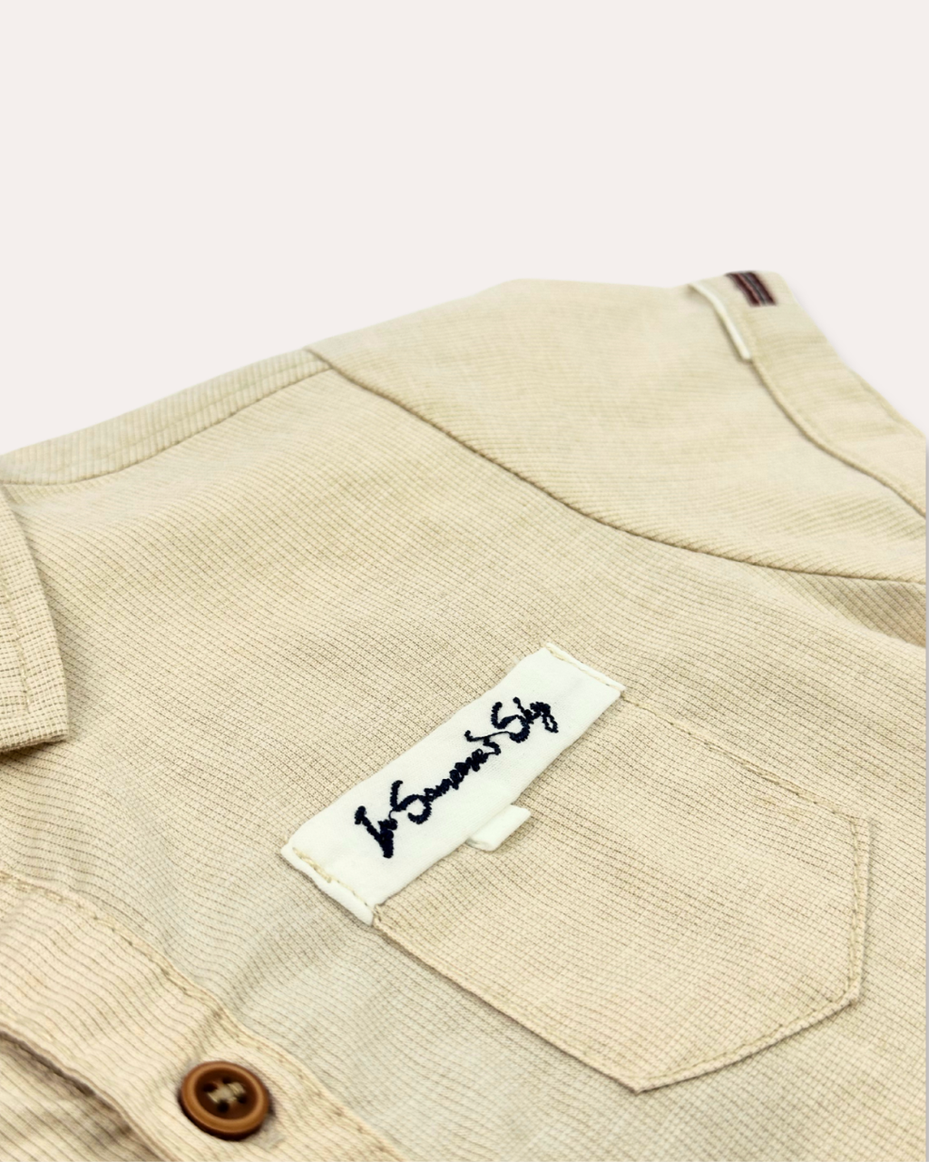 LittleCo Boys Pocket Detail Shirt