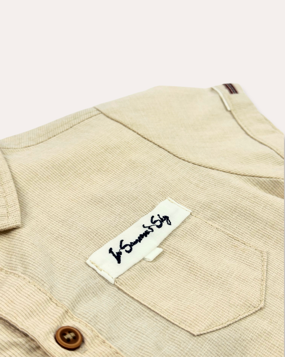 LittleCo Boys Pocket Detail Shirt