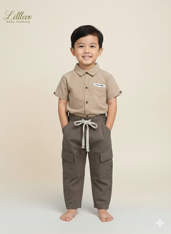 LittleCo Kids’ Classic Cargo Pants