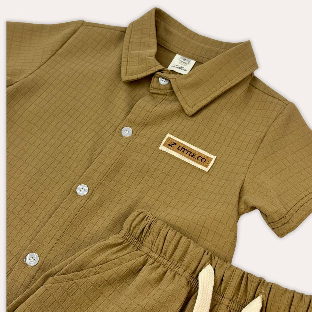 LittleCo Signature Shirt Set