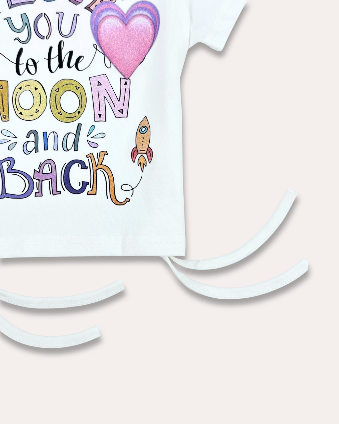 LittleCo Girls’ Tie-Hem Graphic Tee Collection