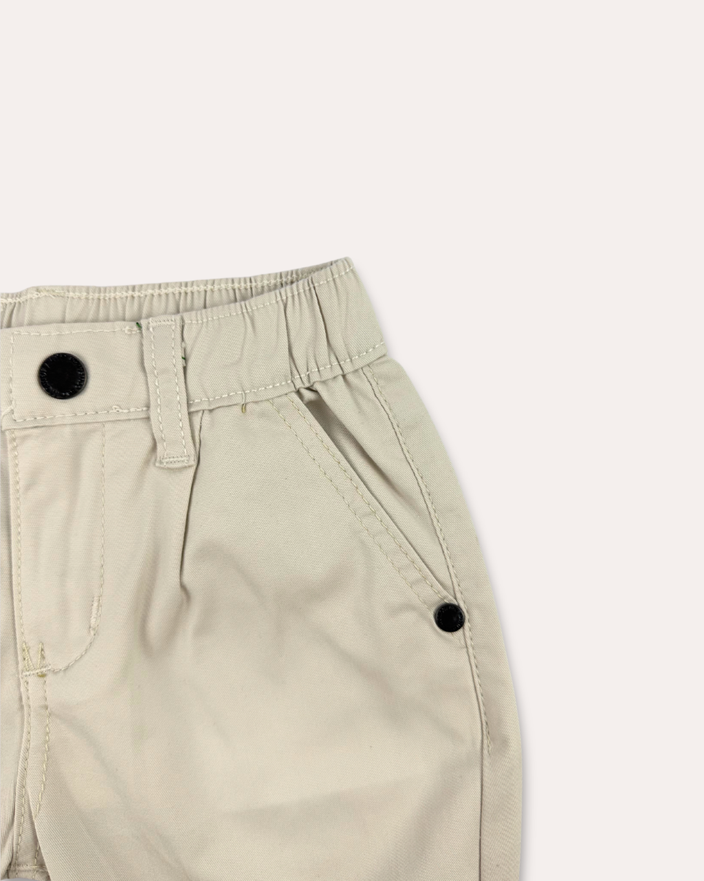 LittleCo Boys’ Rolled Hem Chino Shorts