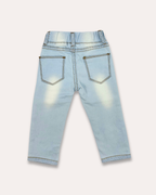 LittleCo Kids’ Light Wash Stretch Denim Jeans