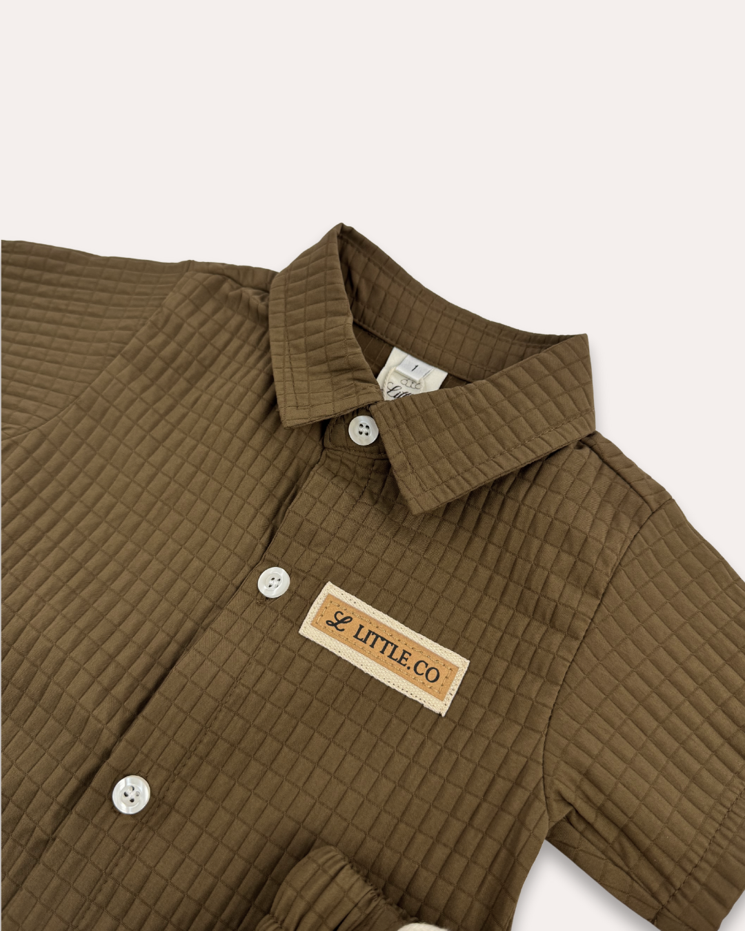 LittleCo Signature Shirt Set