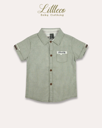 LittleCo Boys Pocket Detail Shirt