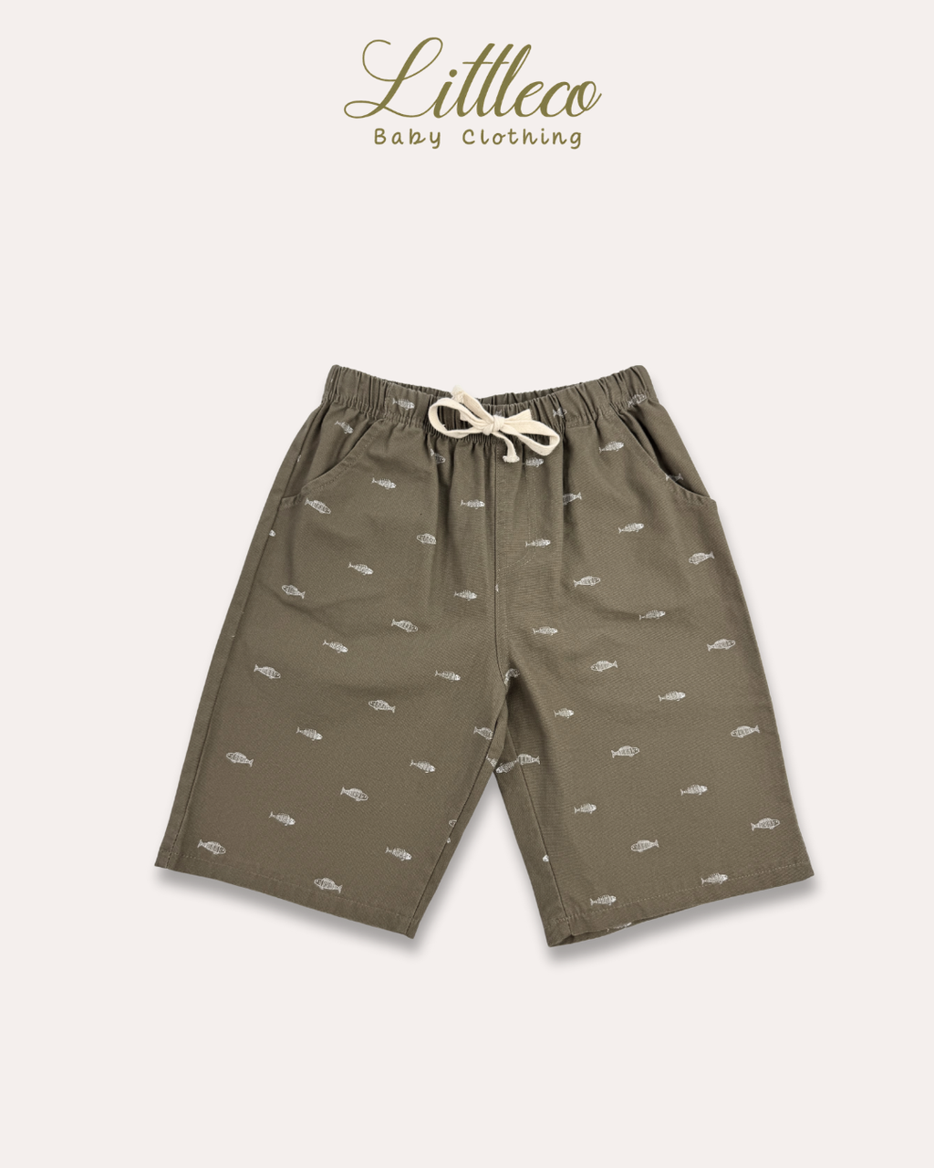 LittleCo Luxe Cotton Shorts