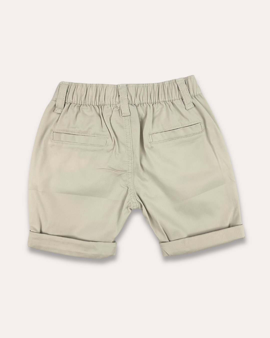 LittleCo Boys’ Rolled Hem Chino Shorts