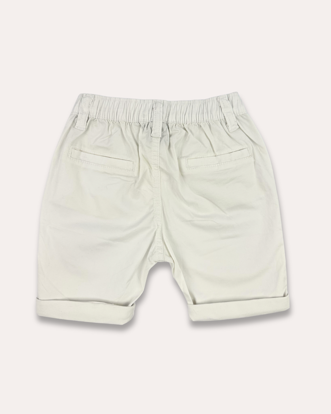 LittleCo Boys’ Rolled Hem Chino Shorts