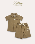 LittleCo Signature Shirt Set
