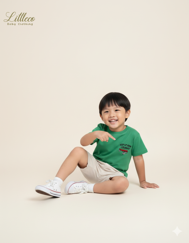 LittleCo Courage Skate Tee Collection