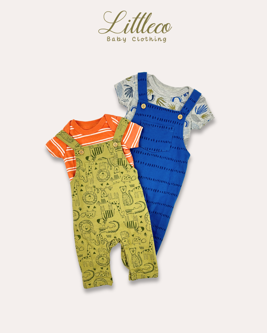 LittleCo 3-Piece Overall Set
