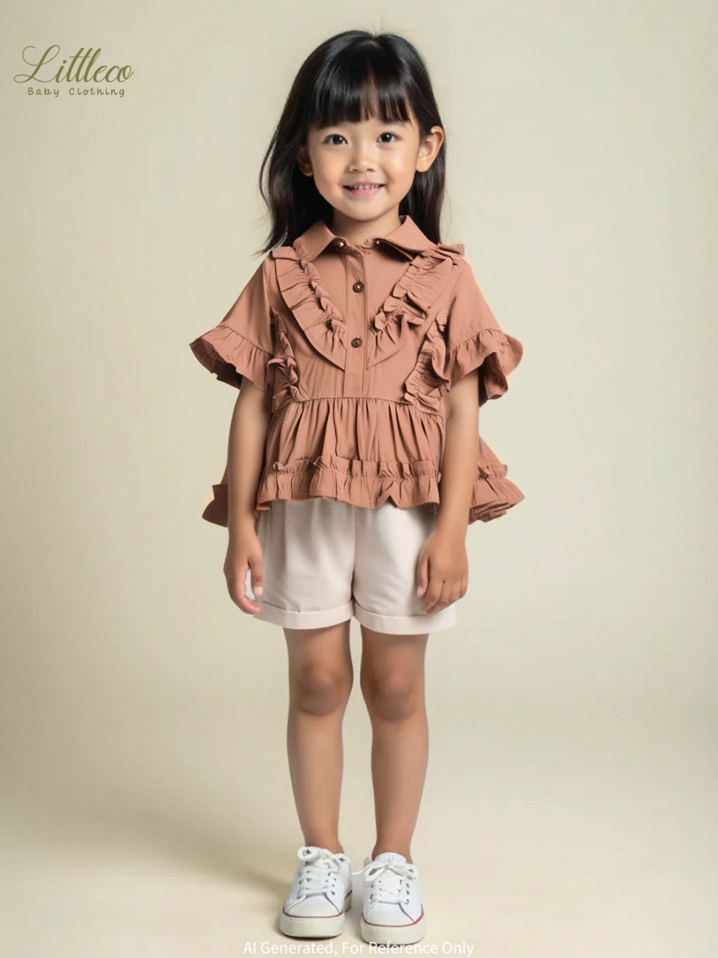 LittleCo Ruffle Baby Blouse