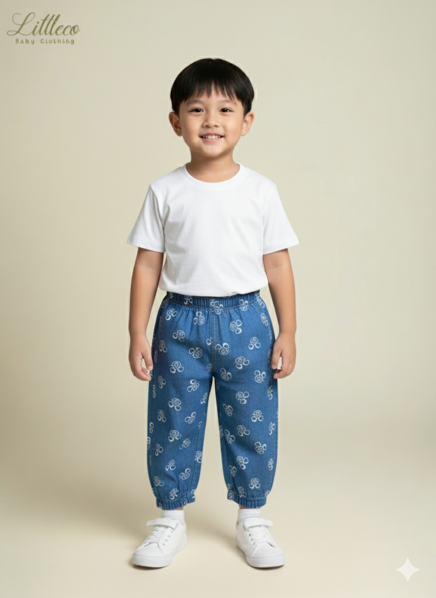 LittleCo Soft Denim Long Pant