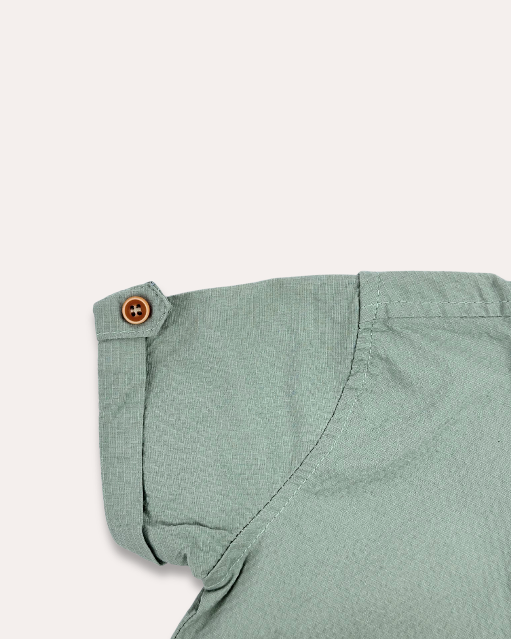 LittleCo Boys Embroidered Crest Shirt