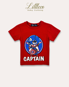 LittleCo Superhero Graphic Tee