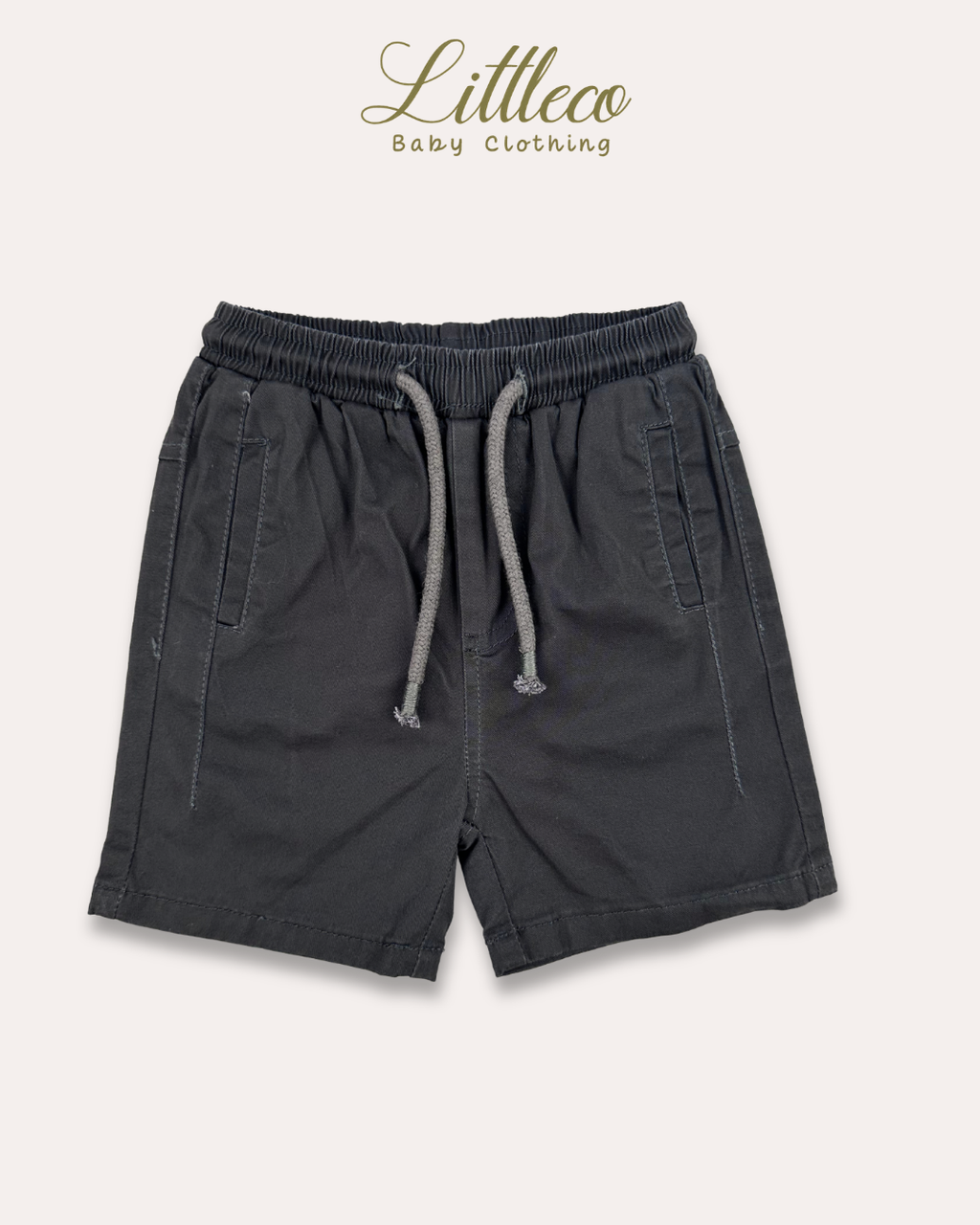 LittleCo Boys’ Drawstring Casual Shorts