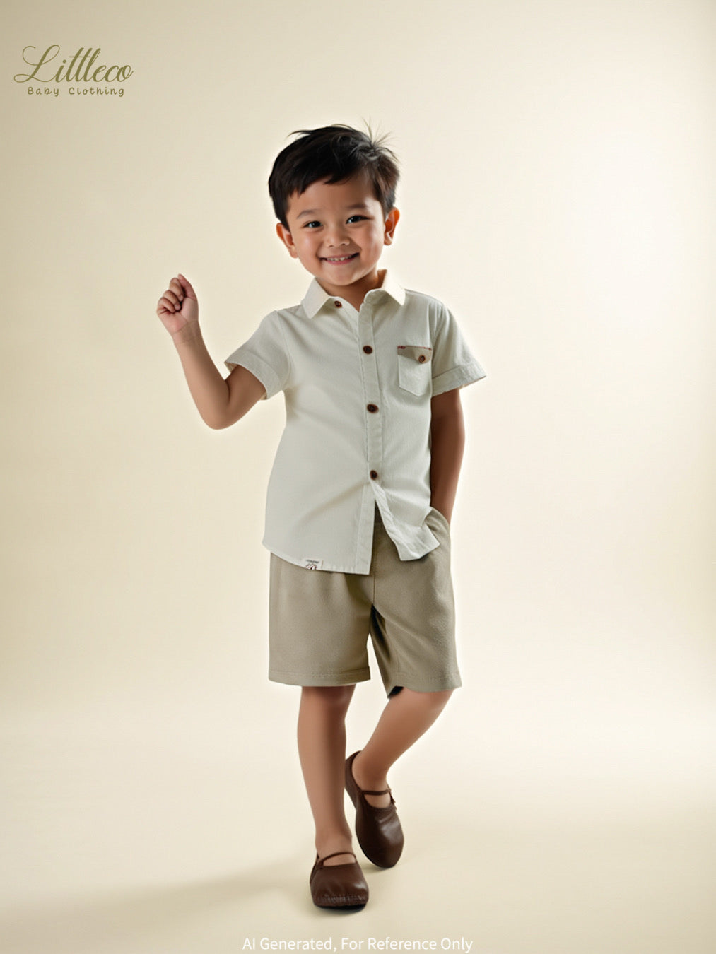 LittleCo Luxe Cotton Shorts