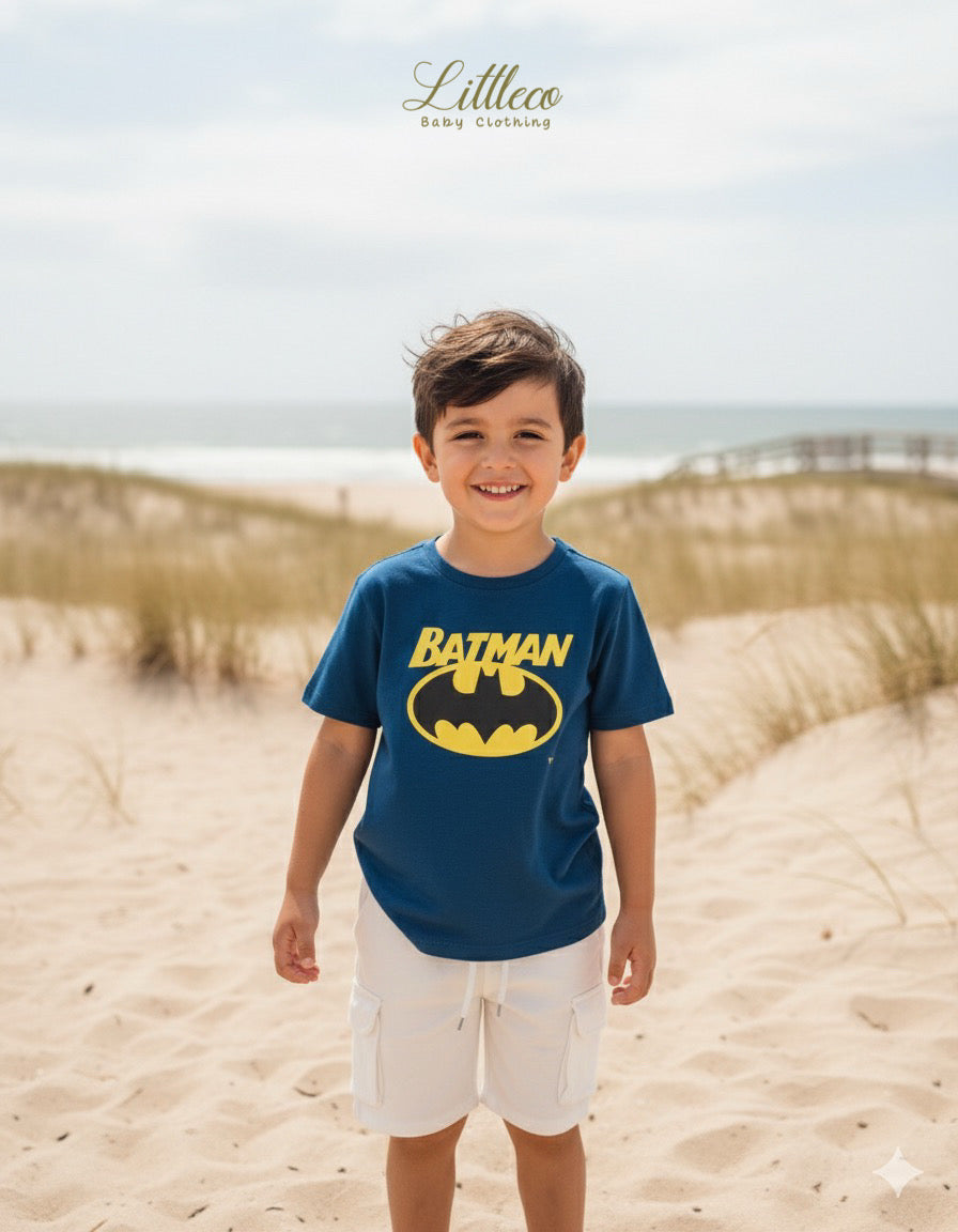 LittleCo Superhero Graphic Tee