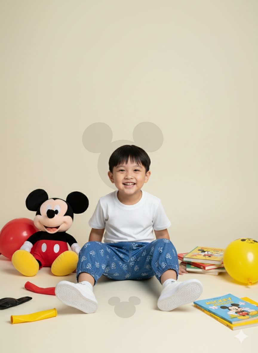 LittleCo Soft Denim Long Pant