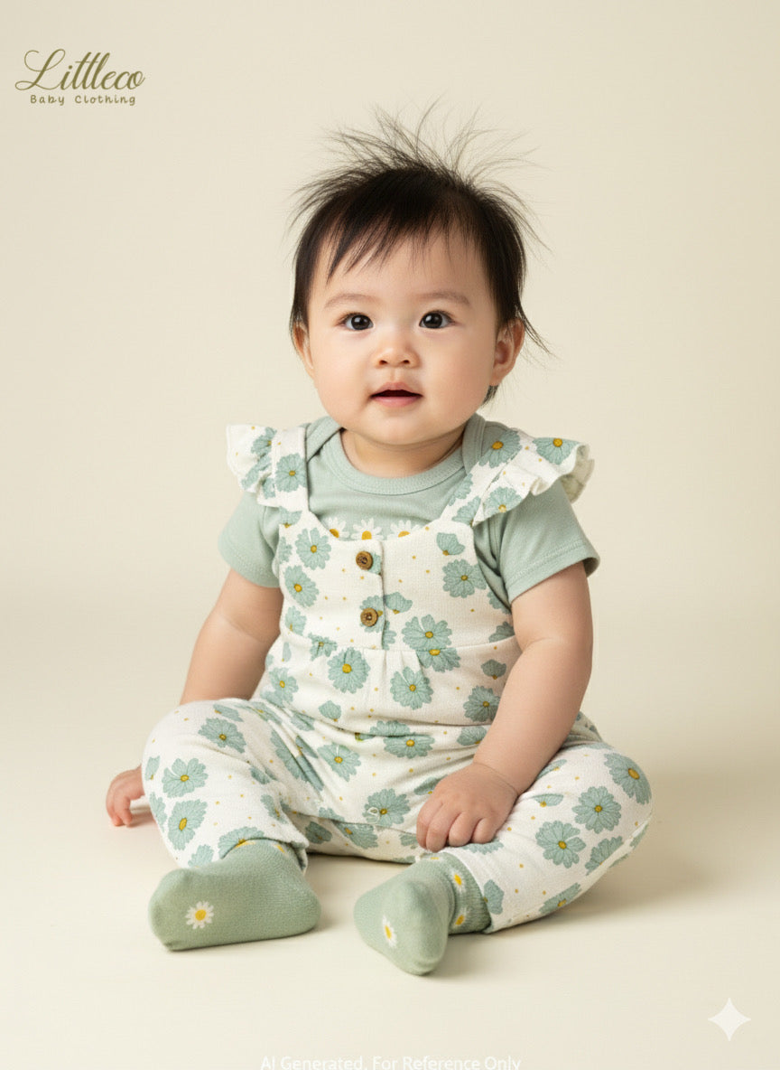 LittleCo 3-Piece Overall Set