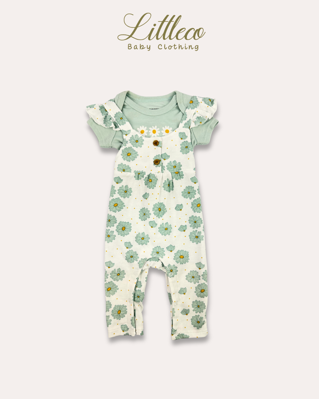 LittleCo 3-Piece Overall Set