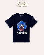 LittleCo Superhero Graphic Tee
