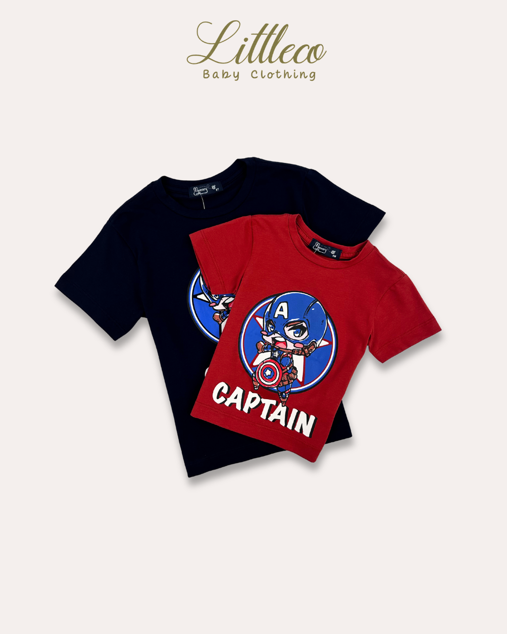 LittleCo Superhero Graphic Tee