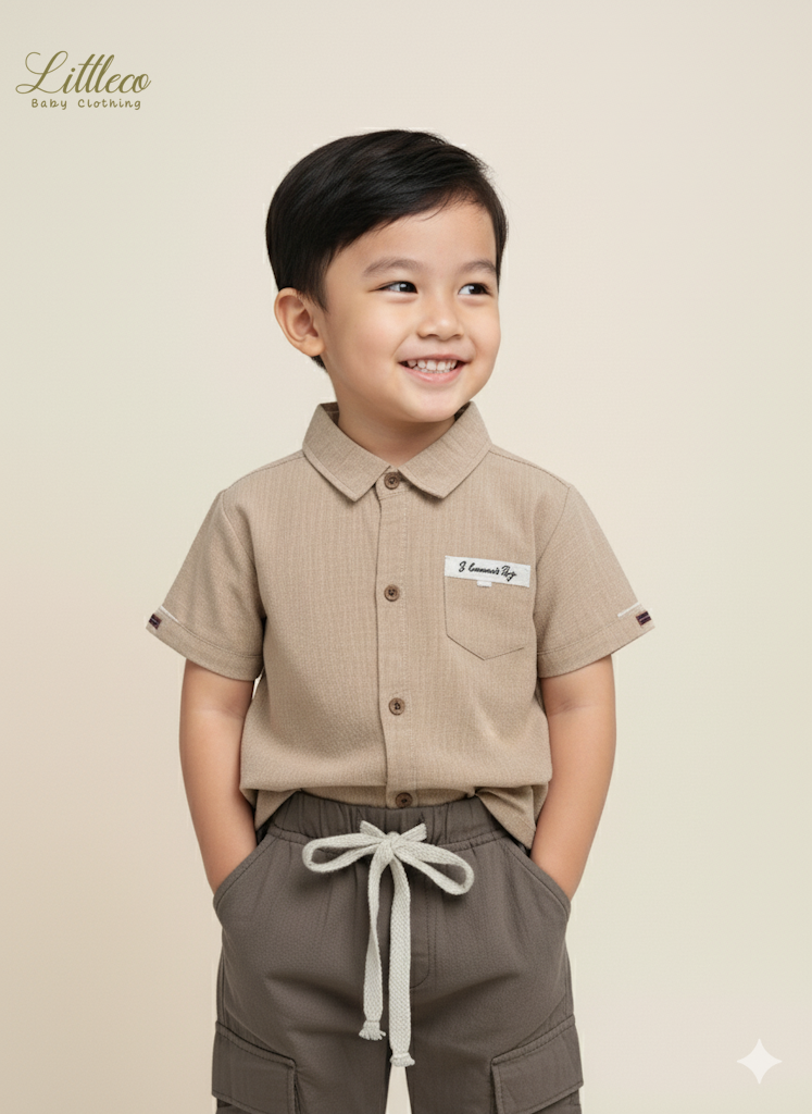 LittleCo Kids’ Classic Cargo Pants