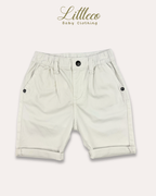 LittleCo Boys’ Rolled Hem Chino Shorts