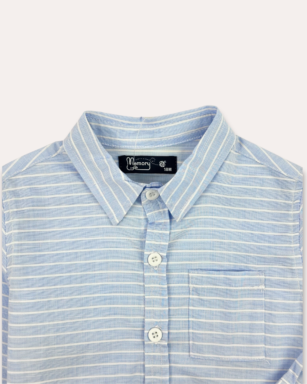 LittleCo Unisex’ Striped Long Sleeve Shirt