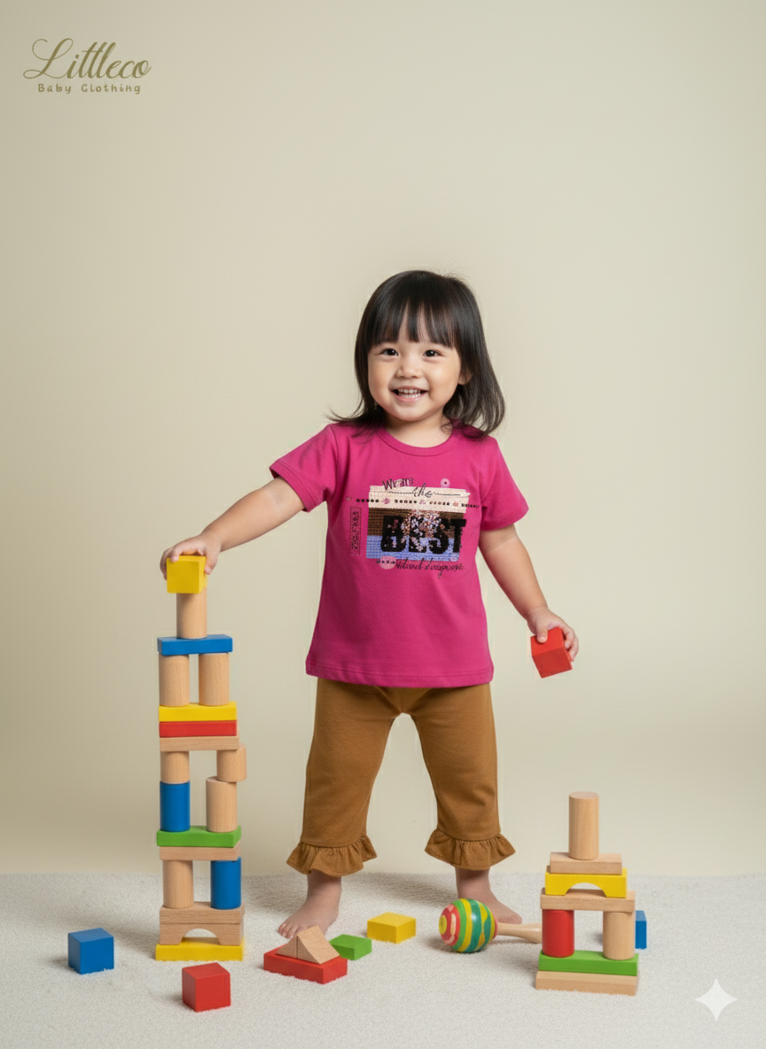 LittleCo Cotton Palazzo Outfits