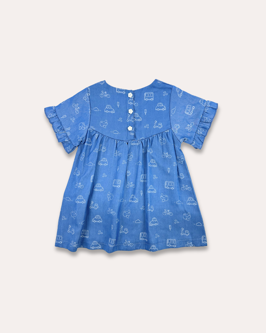 LittleCo Baby Girls’ City Ride Dress