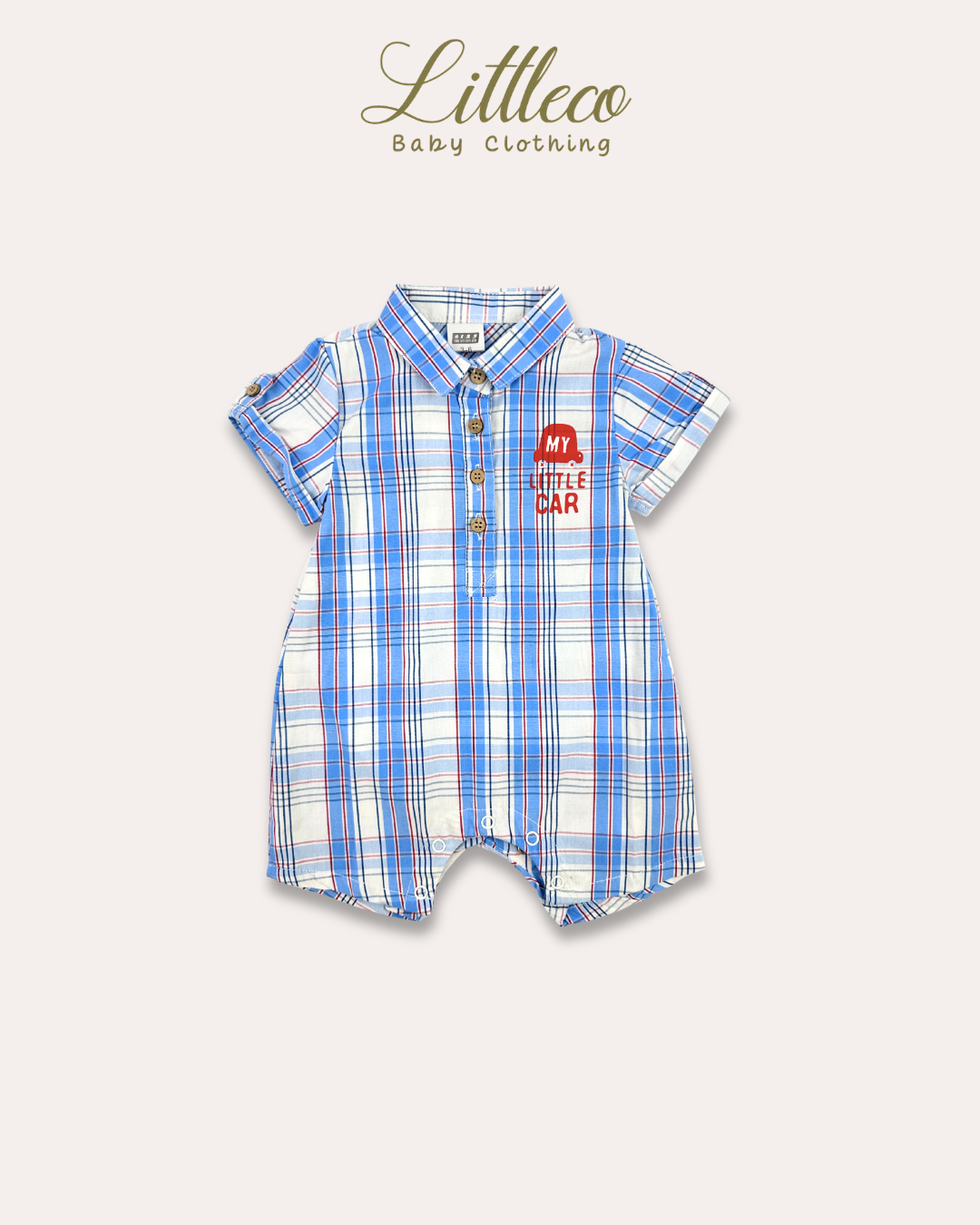LittleCo Baby Polo Romper Collection