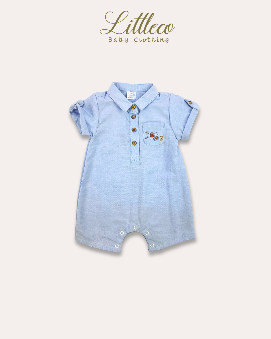LittleCo Baby Polo Romper Collection