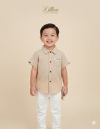 LittleCo Boys Pocket Detail Shirt