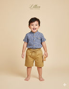 LittleCo Boys’ Drawstring Casual Shorts