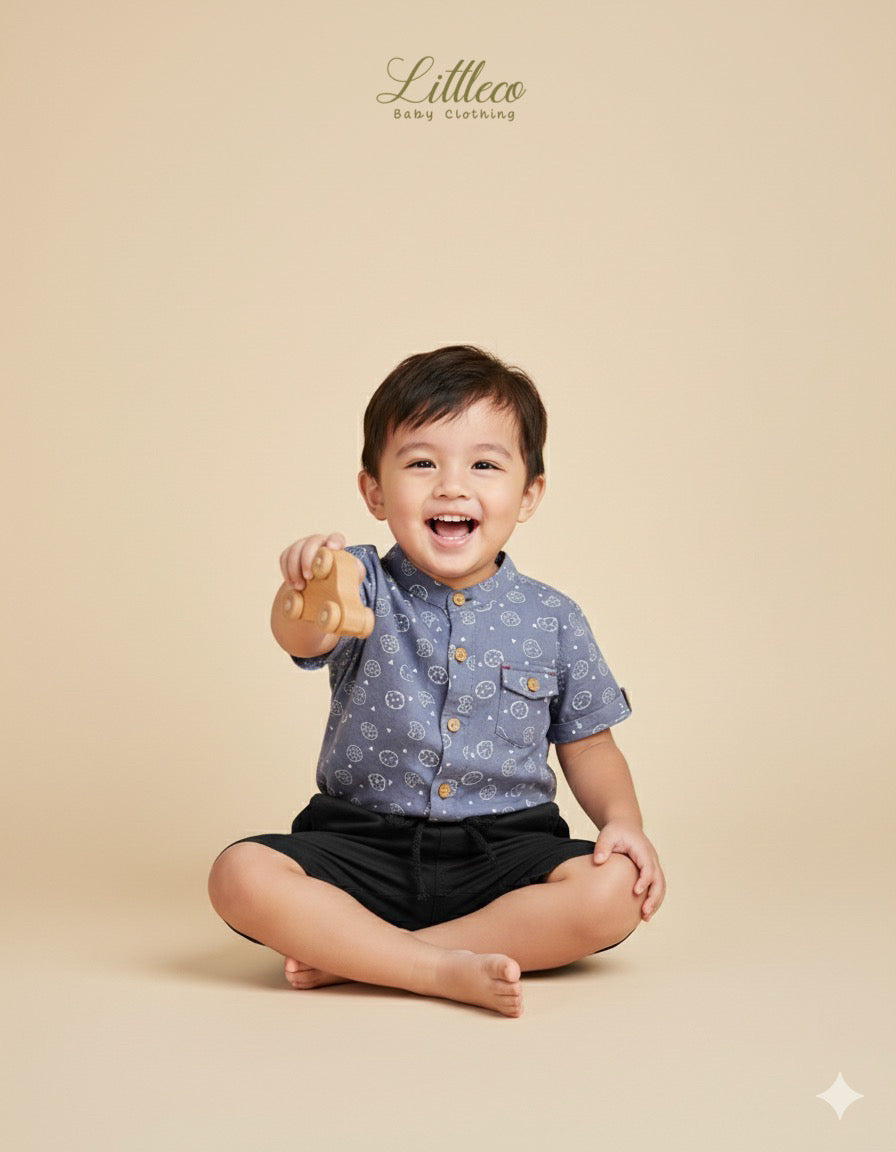 LittleCo Boys Dress Shirt