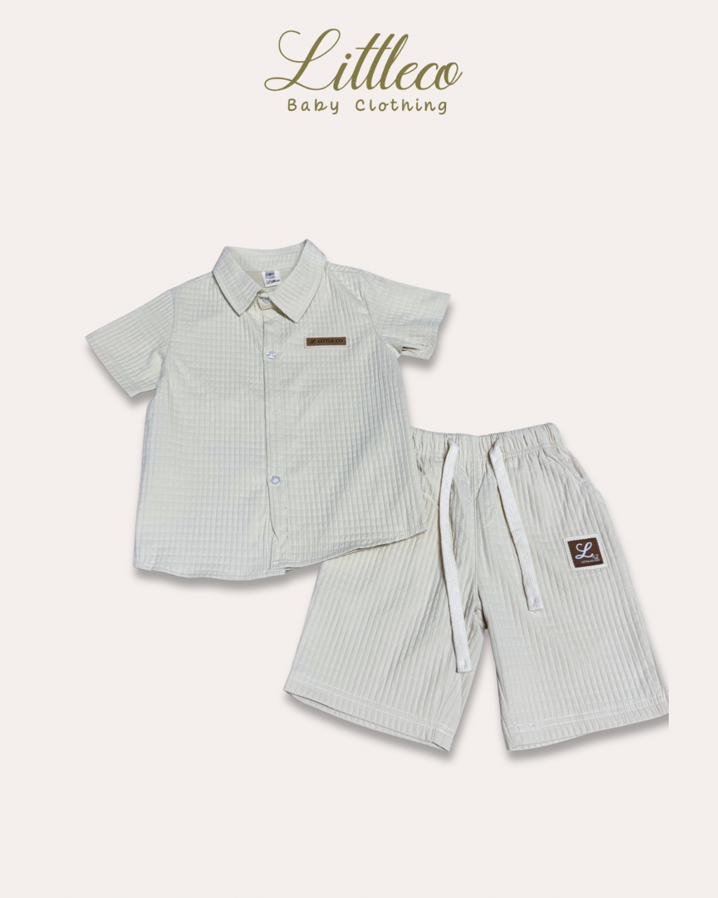 LittleCo Signature Shirt Set